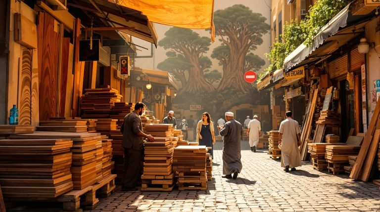 changements sur le marché du bois de cèdre