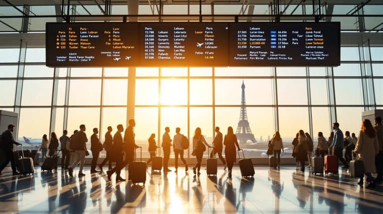 vols Paris Liban options 2025