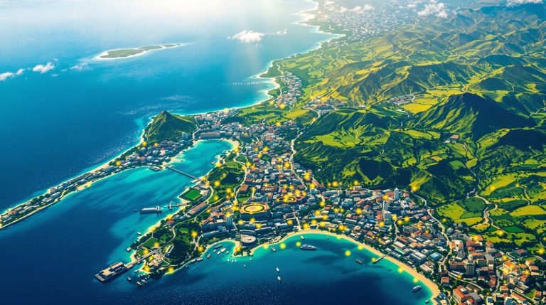 carte interactive du Liban