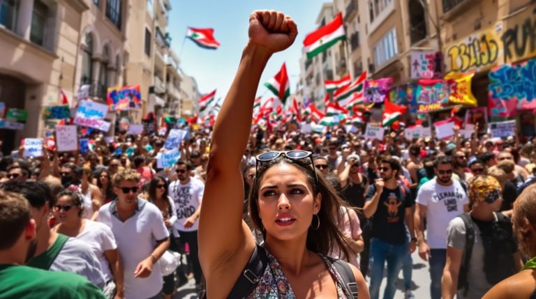 les manifestations au Liban perspectives des citoyens