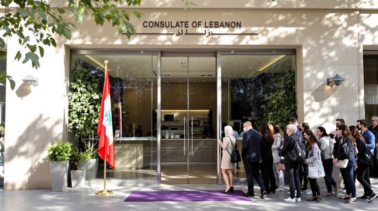 procédures simplifiées consulat du Liban