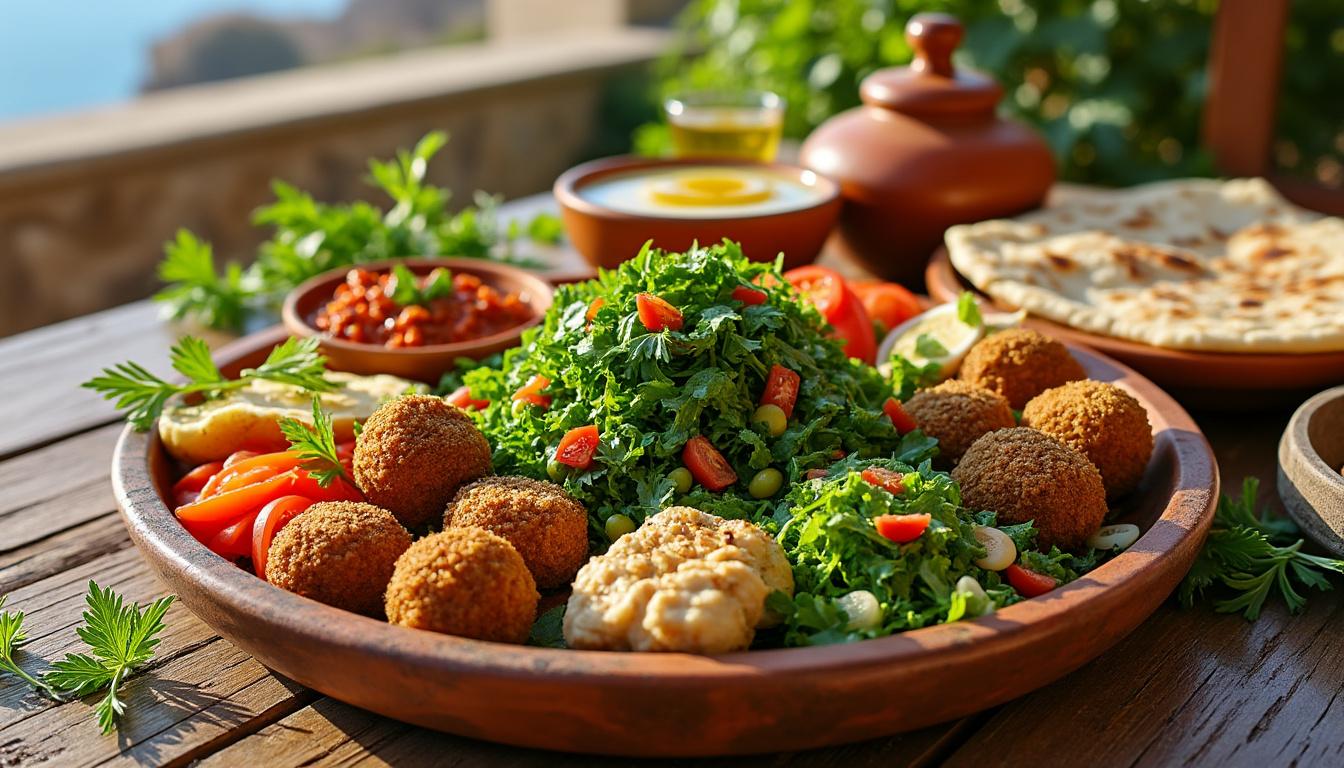 explorez les délices authentiques de la cuisine libanaise, riche en saveurs traditionnelles et ingrédients frais pour un voyage gustatif unique.