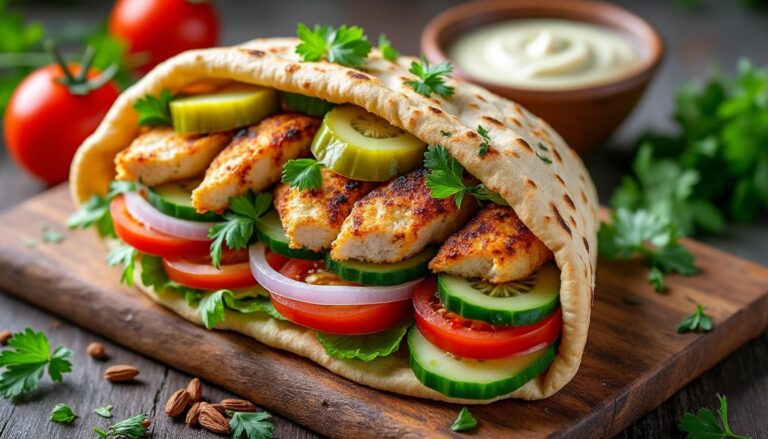 explorez les saveurs authentiques du sandwich libanais traditionnel et découvrez ses secrets de préparation pour un goût inoubliable.