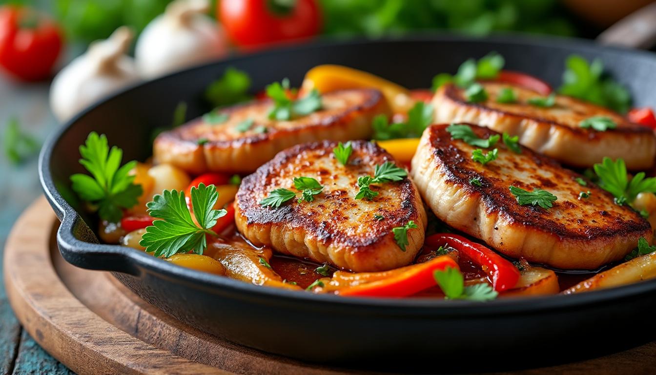 découvrez notre recette facile de sauté de porc, idéale pour un repas rapide et savoureux. parfaite pour toute la famille, elle allie simplicité et goût délicieux.