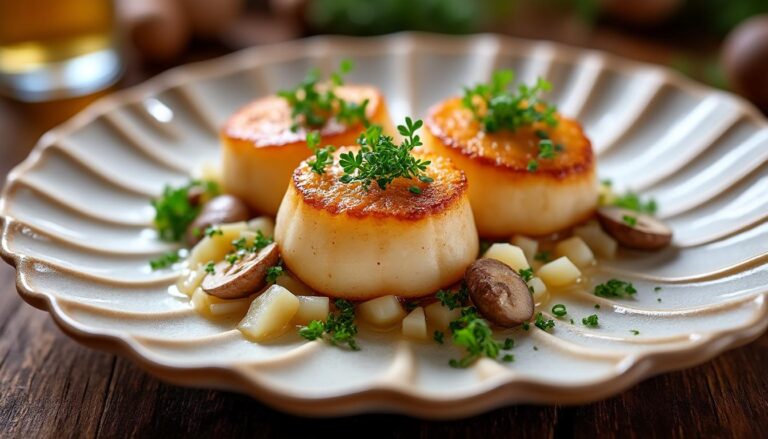 découvrez notre recette de coquilles saint-jacques pour préparer un plat savoureux et élégant, parfait pour épater vos invités lors d'un dîner raffiné.