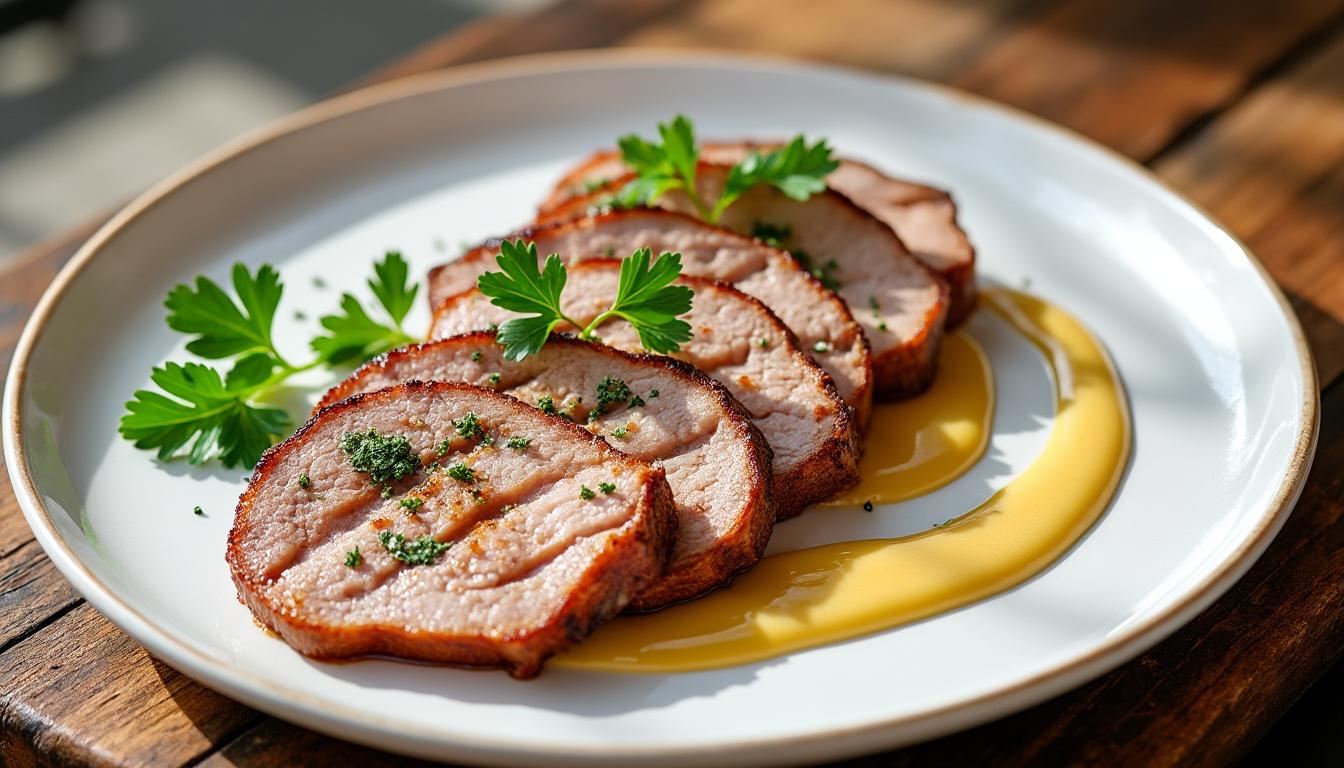 découvrez notre recette facile de filet mignon de porc en sauce, idéale pour un repas savoureux et rapide à préparer. parfaite pour régaler toute la famille !
