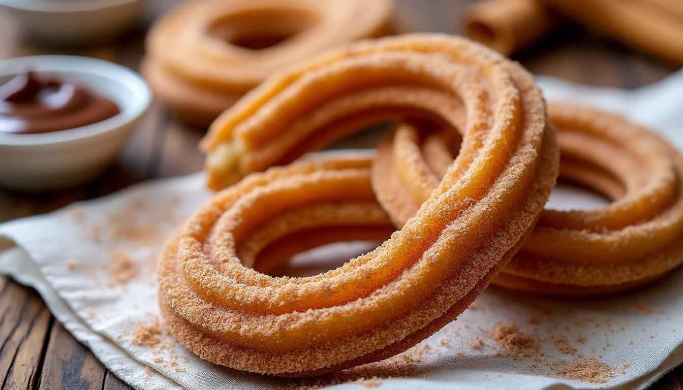 découvrez une recette simple et rapide pour préparer des churros croustillants et délicieux chez vous, parfaits pour un goûter gourmand.