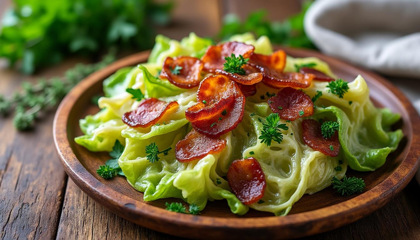découvrez une recette simple et savoureuse de chou vert, parfaite pour régaler toute la famille avec des ingrédients frais et faciles à préparer.