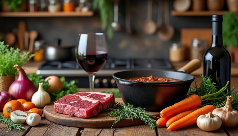 découvrez la recette traditionnelle du bœuf bourguignon avec nos astuces et une préparation détaillée étape par étape pour réussir ce plat incontournable de la cuisine française.