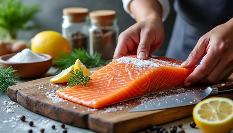apprenez à préparer un saumon gravlax maison facilement avec notre guide étape par étape pour un résultat délicieux et raffiné.