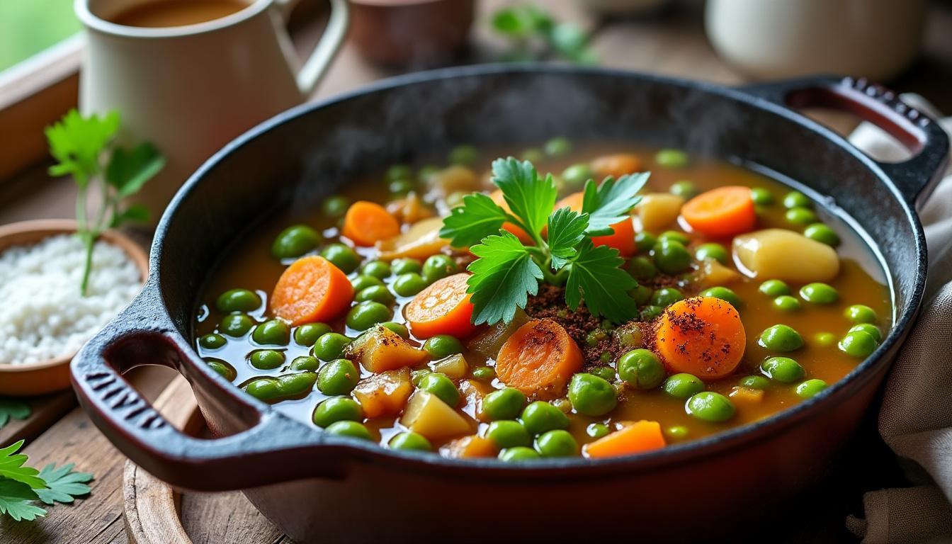 découvrez une recette facile et gourmande de pois cassés, idéale pour un repas savoureux et rapide à préparer au quotidien.