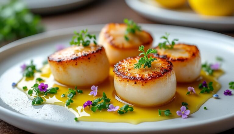 découvrez notre recette de saint-jacques poêlées, avec des astuces simples pour un plat savoureux et rapide à préparer. idéal pour une entrée élégante et gourmande.