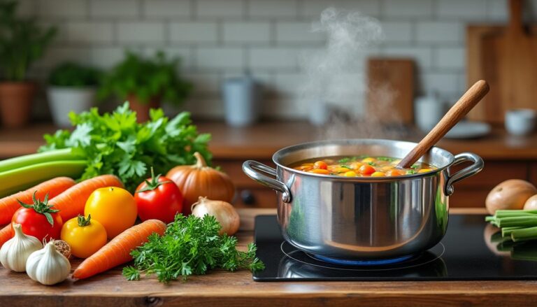 découvrez notre recette de soupe savoureuse et facile à préparer. idéale pour réchauffer vos repas, cette soupe allie simplicité et goût pour un moment convivial.