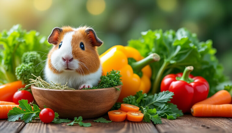 découvrez comment offrir une alimentation équilibrée à votre cochon d'inde pour garantir sa santé et son bien-être au quotidien.