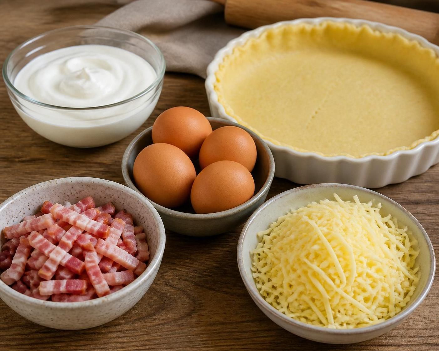 découvrez notre recette authentique pour réussir une quiche lorraine maison savoureuse, simple et gourmande, parfaite pour un repas convivial.