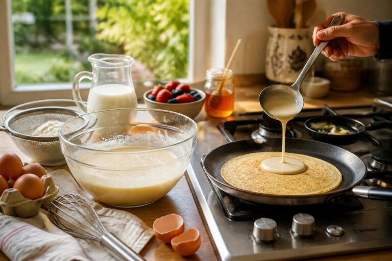 découvrez nos astuces infaillibles pour réussir vos crêpes à tous les coups. recette simple et conseils pratiques pour des crêpes parfaites à chaque fois.