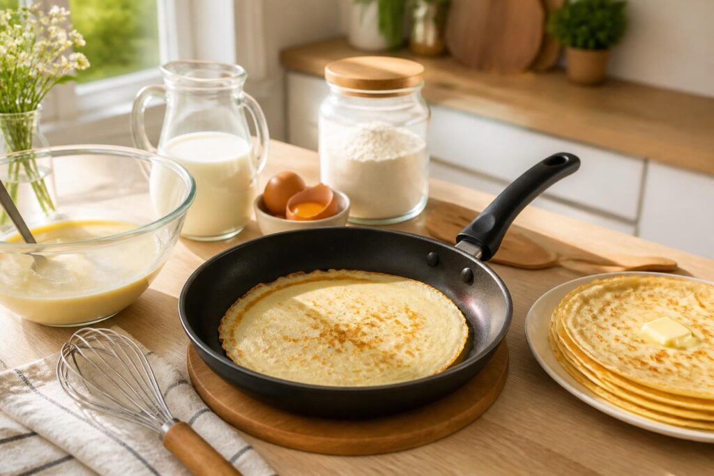 découvrez notre recette facile de crêpes avec des astuces infaillibles pour réussir à coup sûr des crêpes savoureuses et légères à chaque fois.