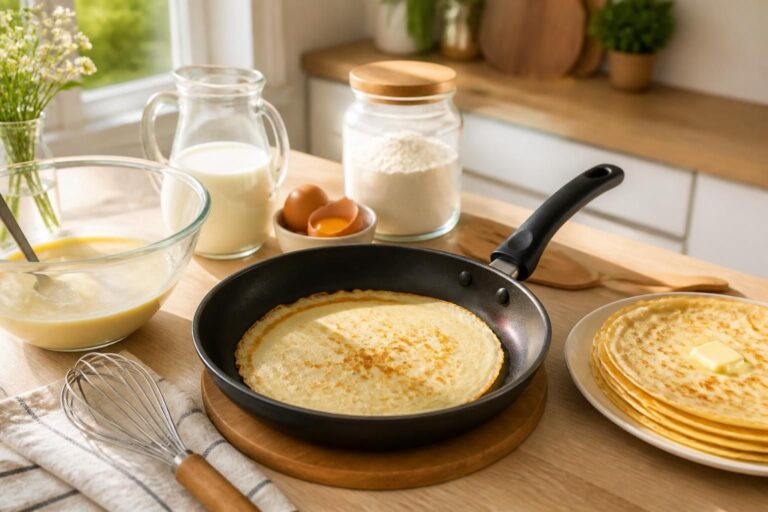 découvrez notre recette facile de crêpes avec des astuces infaillibles pour réussir à coup sûr des crêpes savoureuses et légères à chaque fois.