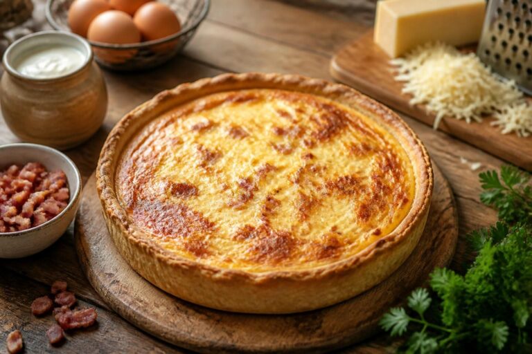 découvrez notre recette facile et authentique pour réussir une délicieuse quiche lorraine maison, parfaite pour toutes vos occasions.