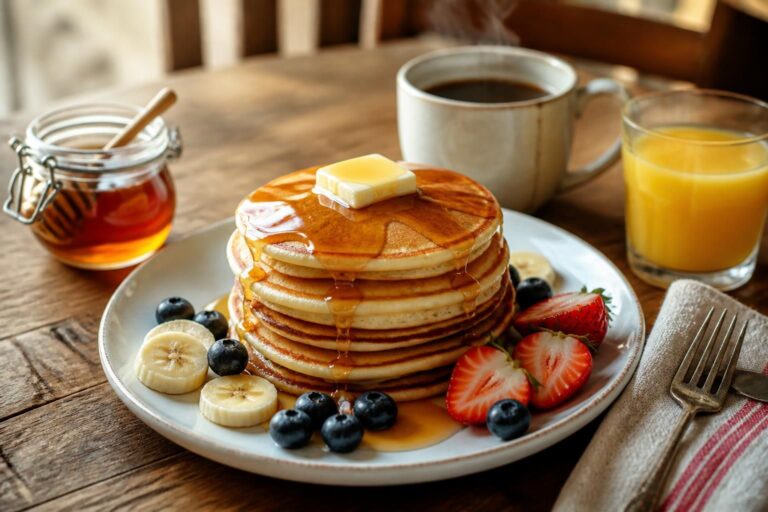 découvrez une recette facile pour préparer des pancakes moelleux et délicieux en quelques minutes. parfait pour un petit-déjeuner gourmand et rapide à réaliser.