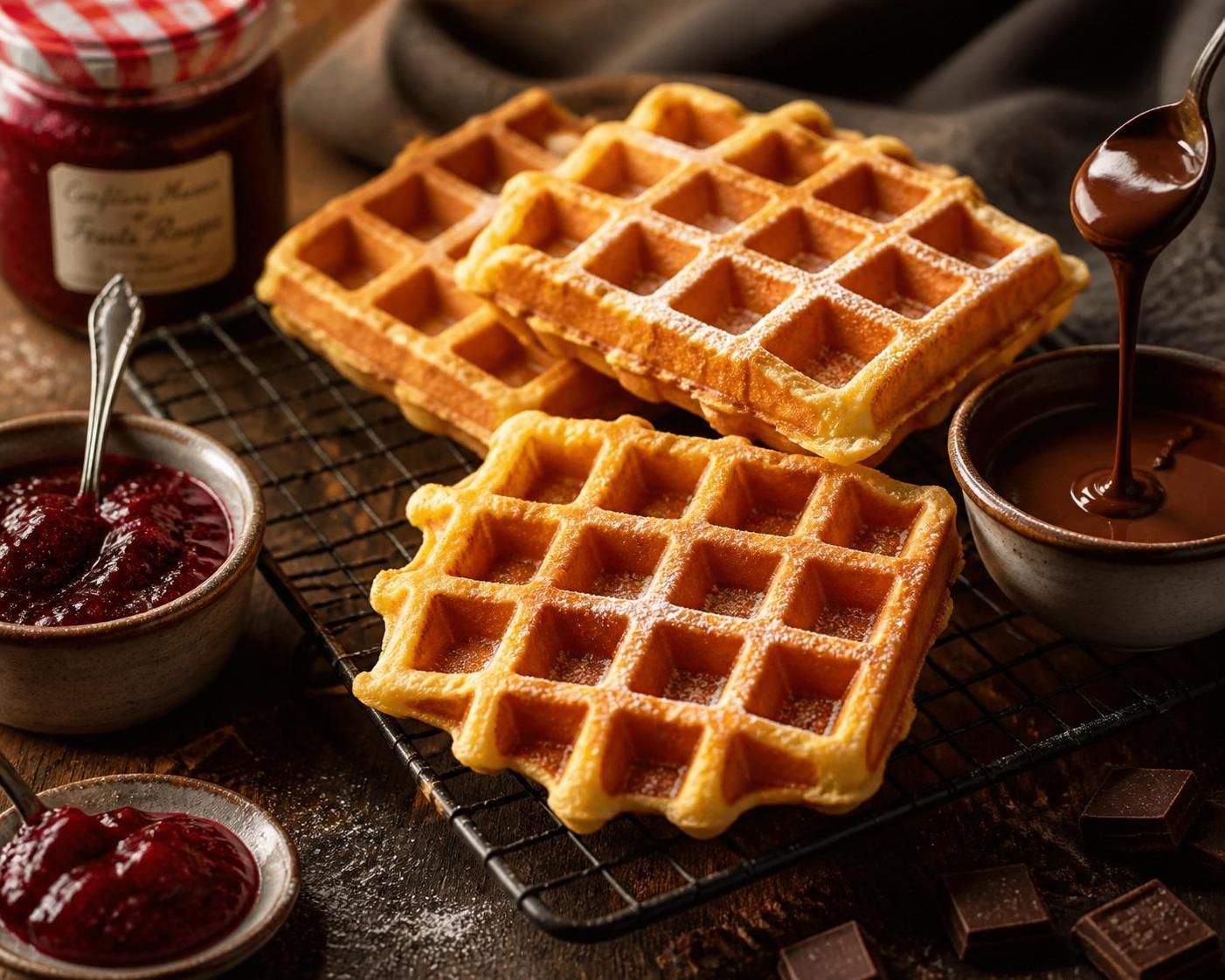 découvrez une recette simple et délicieuse pour réussir des gaufres croustillantes et moelleuses à la perfection avec votre gaufrier.