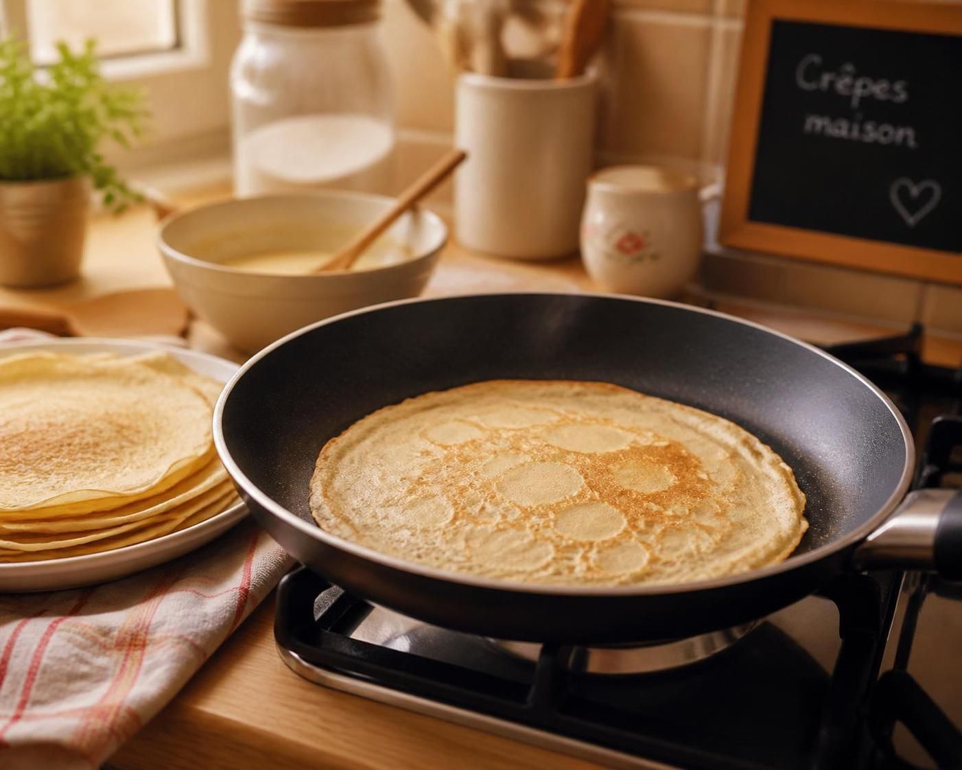 découvrez une recette simple et rapide pour préparer des crêpes légères et gourmandes, parfaites pour un goûter ou un dessert réussi en quelques minutes.
