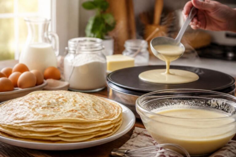 découvrez une recette simple et rapide pour préparer des crêpes moelleuses et délicieuses à coup sûr, idéale pour tous vos petits-déjeuners et goûters.
