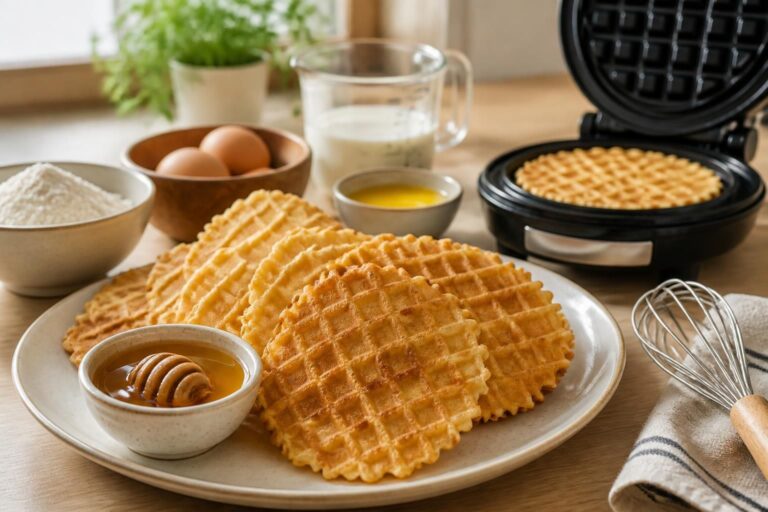 découvrez une recette simple et rapide pour préparer des gaufrettes croustillantes et savoureuses à la maison, parfaites pour toutes les occasions.