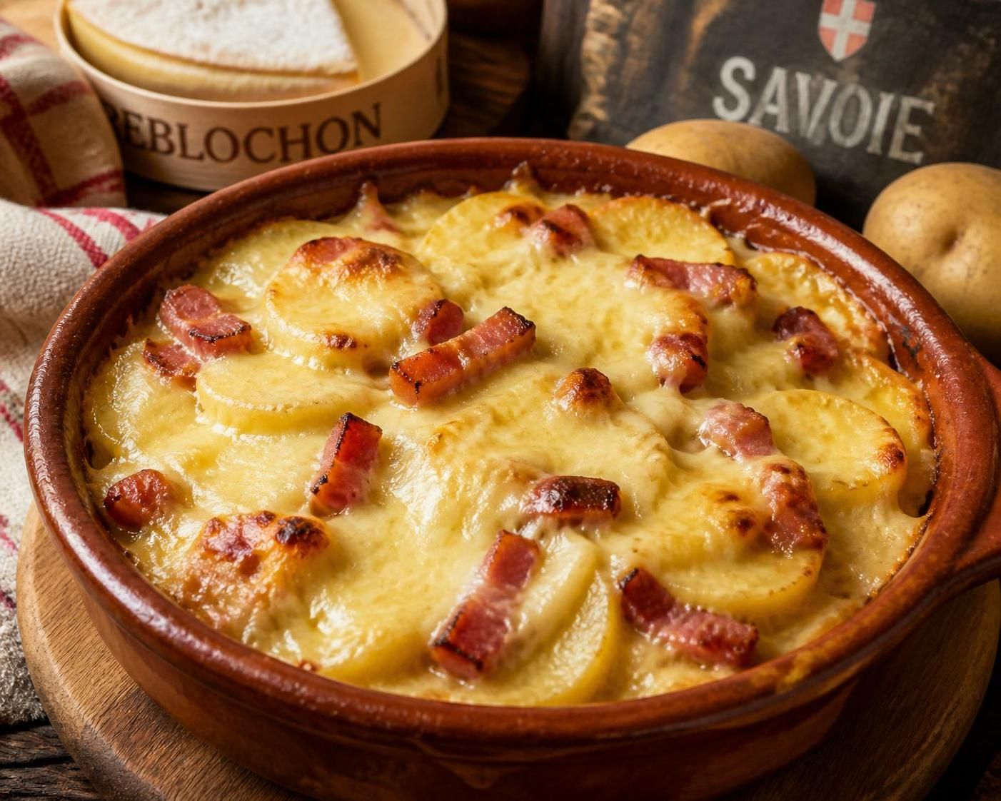 découvrez notre recette de tartiflette, un plat savoyard traditionnel facile à réussir pour régaler famille et amis avec ses saveurs authentiques.